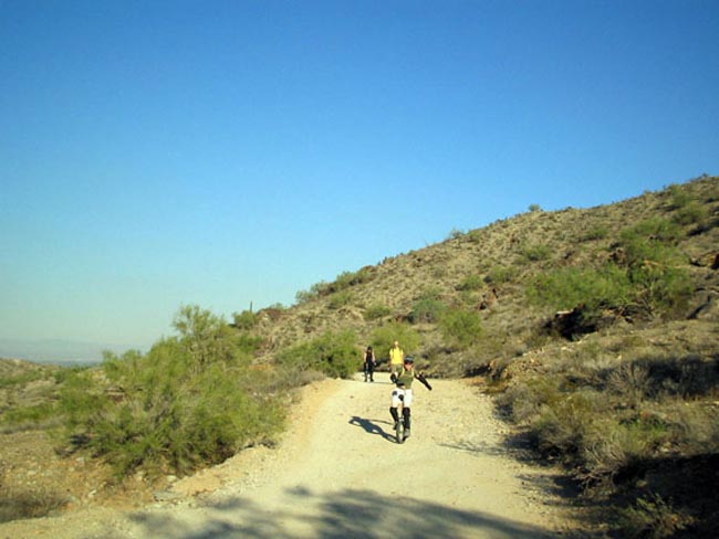 10.30.04 - adam on trail