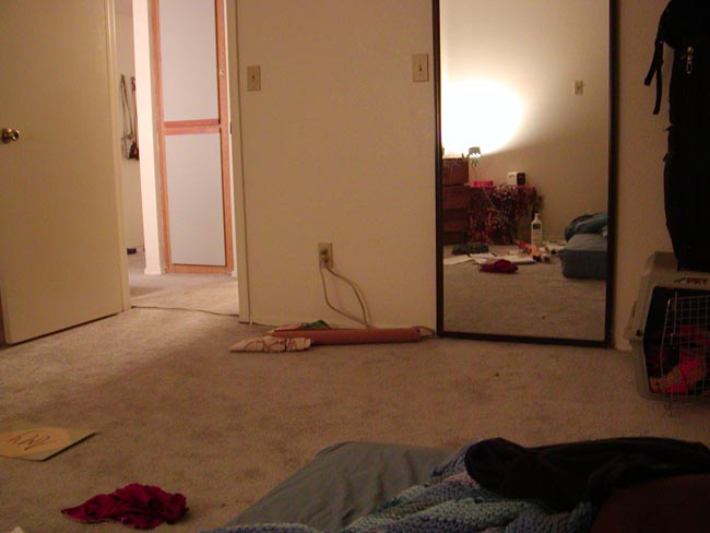 Apartment - my bedroom from the bed