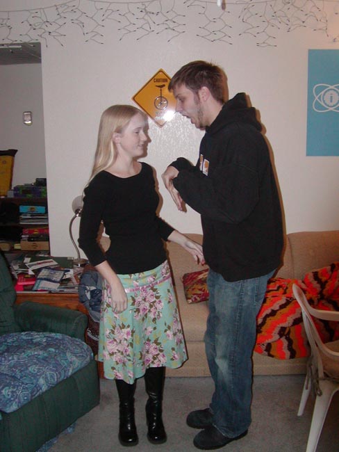 nov 28 05- steve & amy dog