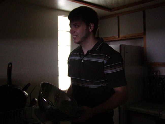 steve dishes washing